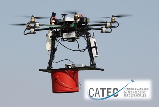 Support-Treillis Électroaimant  pour drone – Mohamed Bin Zayed International Robotics Challenge